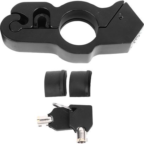 Verrouillage de Guidon, Verrouillage d'accélérateur Universel Noir à Effet Antivol pour Moto de Vélo électrique (1/5)