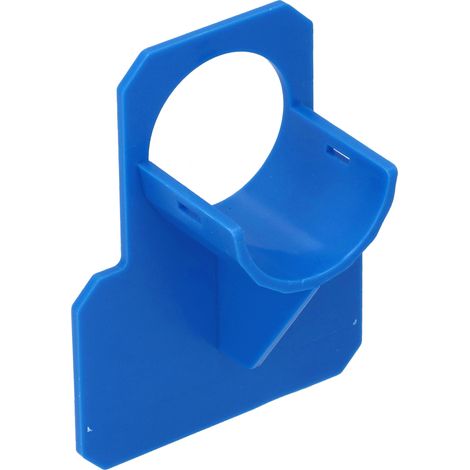 Support de tuyau de piscine, fixation pour tuyau d'eau avec serre-câble, compatible avec les piscines Intex (bleu) (1/5)