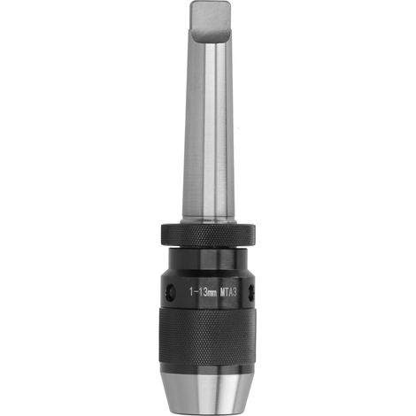 Mandrin auto-serrant 1-13mm MTA3 à queue droite intégrée, outil de perçage pour tour (1/5)