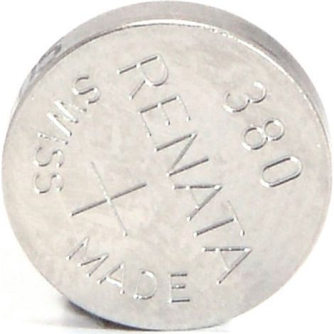 Renata / Swatch Group - Pile bouton oxyde argent 380 RENATA 1.55V 82mAh (1/4)