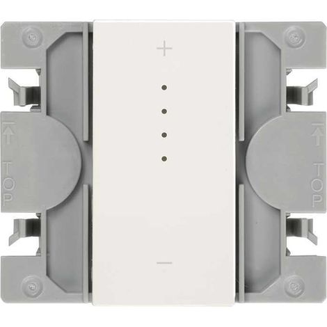 SIMON 270 Interruttore dimmerabile Master iO con pulsante stretto bianco 21001121-090