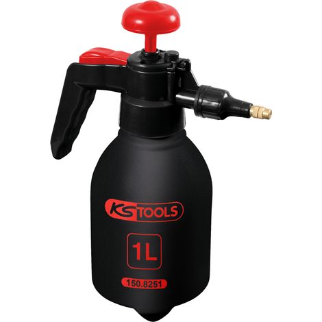 Pulverizador bomba KS Tools 1508251 boquilla latón ajustable 1 litro