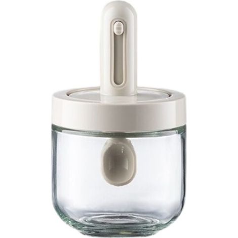 Accessoire de rangement pour pot d\'assaisonnement de cuisine stockage d\'assaisonnement domestique pot scellé cuisine bouteille d\'assaisonnement intégrée (1/4)