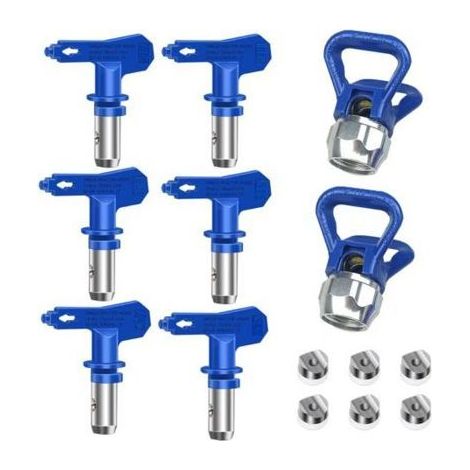 Coavas – Pack de 6 buses sans air réversibles – Acier inoxydable haute résistance – Pour peinture meubles, clôtures, revêt (1/5)
