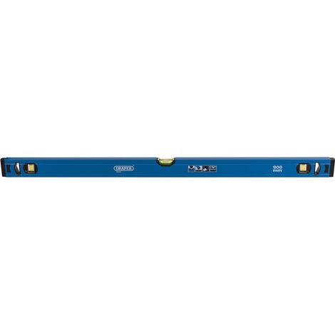 Draper 900mm Aluminum Box Section Level with Vial for Precise Horizontal and Vertical Alignment (Model 75073) (1/5)