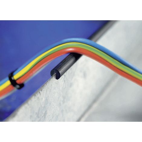 HellermannTyton EdgeGuard Zubehör Schutz Schwarz PVC (1/2)