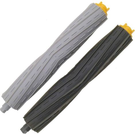 2er-Pack verwicklungsfreie Schmutzabsaugbürste, kompatibel mit iRobot 800 Series 800 860 866 870 871 880 886 890 900 960 966 980 (1/4)