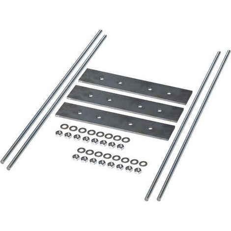 Set di montaggio foundation Mennekes 18517 acciaio zincato 77 cm