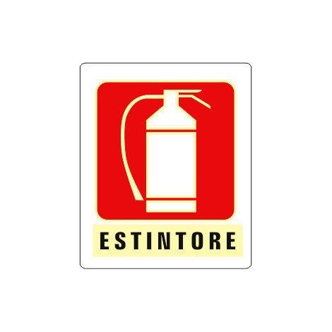 Cartello Estintore in Plastica Flessibile.