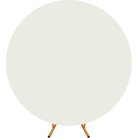 Housse ronde pour arche de ballons Abastado avec boucles, idéale pour un mariage. (1/5)