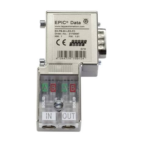 LAPP 21700547 Distributore e adattatore per sensore o attuatore Spina angolata Numero di poli: 9 1 pz.