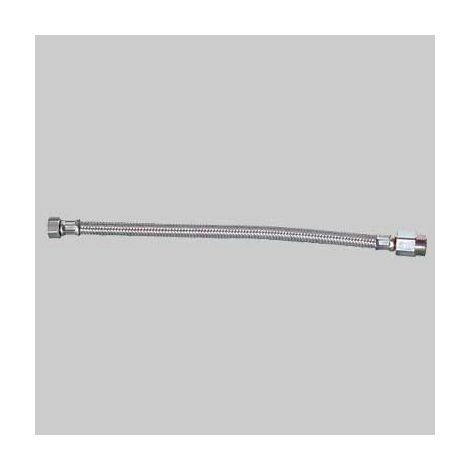 FLESSIBILE INOX MF 3/8 X 3/8 PROLUNGATO  cm 35     MADE IN ITALY