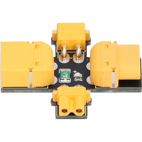 Coupe-feu électrique fusible réarmable protection court-circuit pour XT30/XT60 test installation 1A 0.5A LED rouge plastique laiton (1/5)