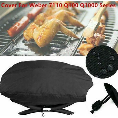 Adecuado para hornos portátiles Weber serie 7110 Q1000 Q2000 Q200. Funda protectora para barbacoa. Funda para barbacoa de exterior. (1/5)