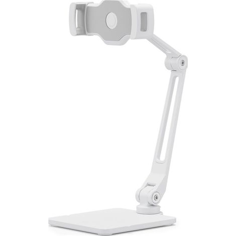 Twelve South HoverBar Duo Soporte activo para teléfono móvil Teléfono móvil/smartphone, Tablet/UMPC Blanco