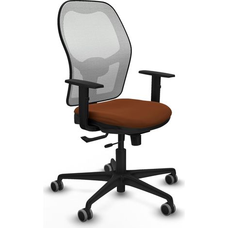 Chaise de bureau piqueras y crespo Jorquera noir mousse (1/2)