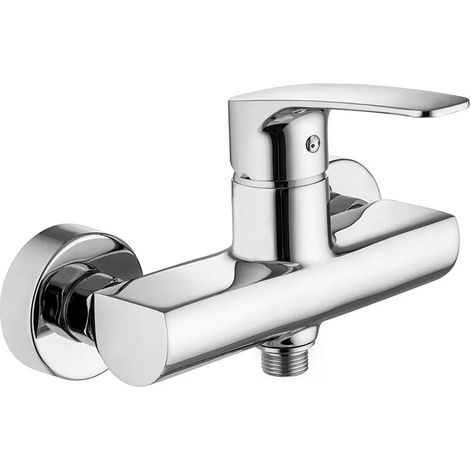 Miscelatore doccia esterno Paffoni Lime in ottone cromo (1/2)