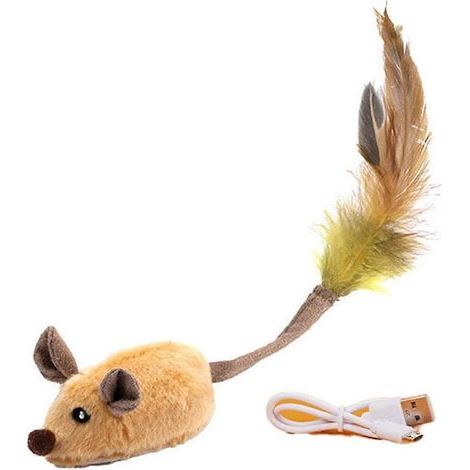 Jouet interactif pour chat - Souris - Jouet pour chat télécommandé - Souris - Jouet électronique pour chat (1/5)