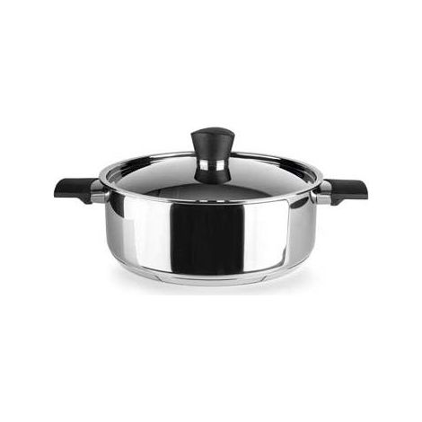 Cacerola IBILI 28 cm acero inox 18/10 asas de baquelita
