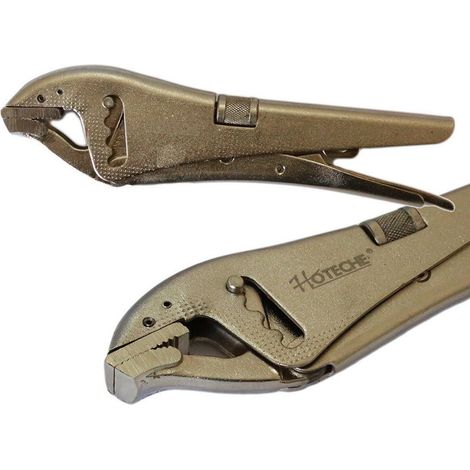 TrAdE Shop Traesio - Chiave Pinza Autobloccante A Scatto Pressione Regolabile Acciaio 10" 250mm - (1/3)