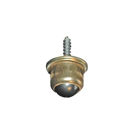 Rotella a sfera con attacco a vite legno Ø 22 mm. (1/4)