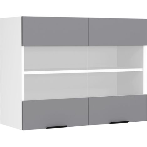 Gabinete de cocina W. 80cm Gabinete colgante Fasola 60x80x31 - VCM
