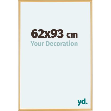 yd. - Cadre photo 62x93 - Or Vintage - Aluminium - Kent (1/5)