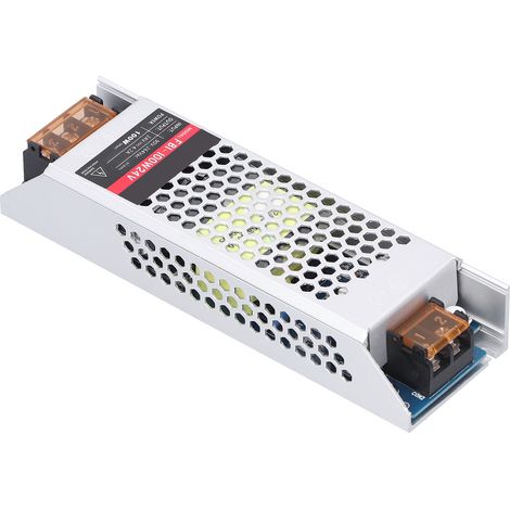 Alimentation LED 100W FBI, transformateur étanche 24V DC, driver intérieur pour bande lumineuse, entrée AC90-264V, adaptateur longue bande, série performante. (1/5)