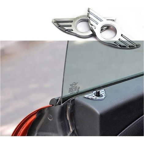 Lot de 2 autocollants décoratifs en forme d'ailes pour BMW Mini Cooper (1/3)