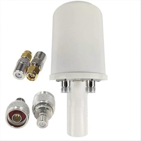 Antenne cornet d'alimentation à double polarisation maillée 5G 1700-4200 MHz (1/5)