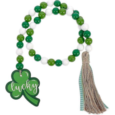 Guirlande de perles pour la maison (2 pièces) avec pendentif à pompon (1/5)