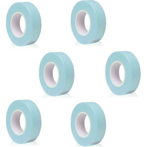 Ruban Adhésif Pour Extensions De Cils - Tissu Non Tissé Respirant - Largeur 1,27 cm - Longueur Totale 9,14 M - 6 Rouleaux (1/5)