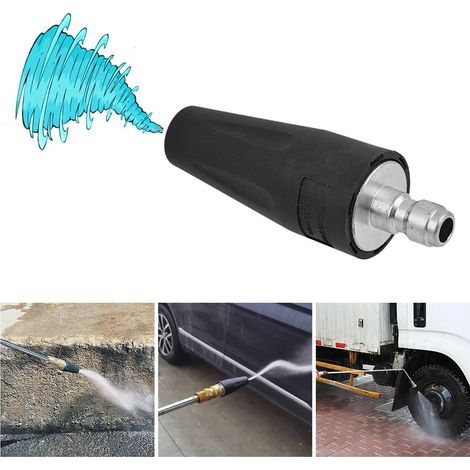 La buse Turbo laver, 2600 PSI, la presse, 8.9x2.9 cm, Set d'Accessoires pour votre Machine, Lavage à la Pression (1/5)