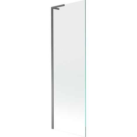 Mexen Next L paroi de baignoire 1 volet 60 x 150 cm, transparent, métal canon - 895-060-000-03-00-95 (1/5)