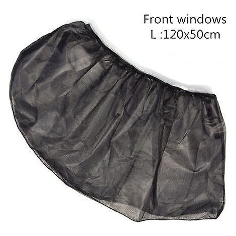 2X Chaussettes pare-soleil pour vitres latérales de voiture, visière anti-moustiques, pour bébé, enfant, animal de compagnie, respirantes, en maille, rideaux occultants pour sièges arrière, noires, 2