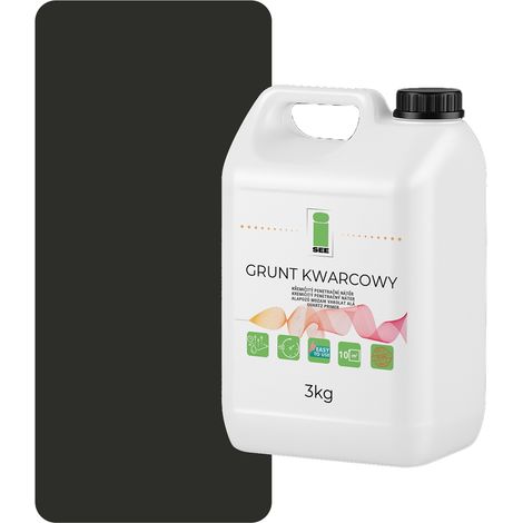 Imprimación de cuarzo para yeso decorativo gris oscuro D914 3 kg (1/5)