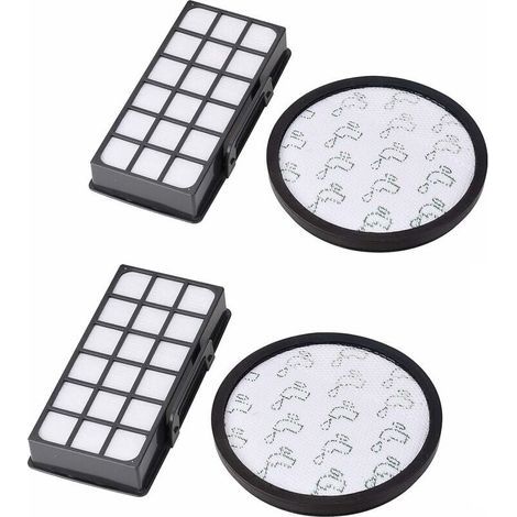2 Kits de Filtres pour Aspirateurs Rowenta XTrem Power Cyclonic RO69XX - Pièces de Rechange de Haute Qualité (1/5)