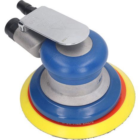 Ponceuse orbitale pneumatique 5 pouces 10000RPM, ponceuse à paume pour voiture et meubles, outil de ponçage à air comprimé (1/5)