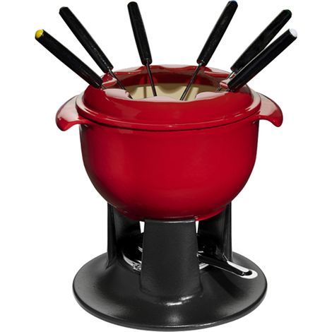 Chasseur - Service à fondue Tulipe rouge 21 cm