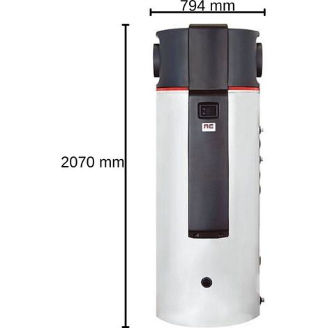 Austria Email Warmwasserwärmepumpe WPA 450 ECO Standspeicher Wärmepumpe Heizung