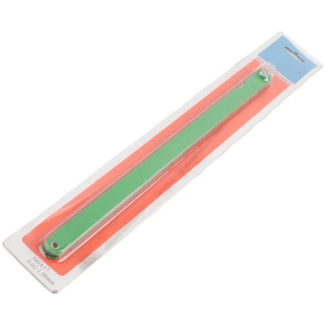 Calibrador de espesores de 300 mm, 17 hojas métricas, herramienta de medición de acero inoxidable para espesores de 0,02 a 1 mm, diseño giratorio y plegable, para motores, bujías y válvulas. (1/5)