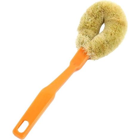 Spazzola per lavare i piatti con manico lungo，spazzola per pulire，spazzola per pulire，spazzola artistica per lavare i piatti (2 pezzi) (1/2)