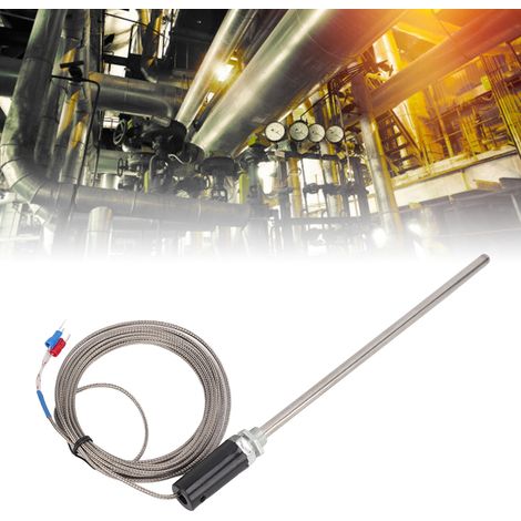 Thermoelement-Sonde Typ K BERM M12, Temperatursensor, 4 m Temperatursonde (1/5)