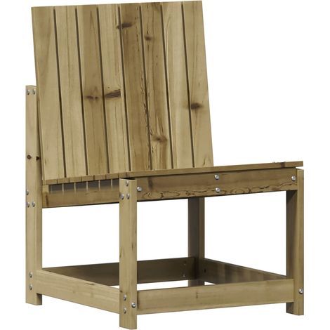 Chaise de jardin,Chaise d'extérieur 50,5x55x77 cm bois de pin imprégné CFW5876786 (1/5)