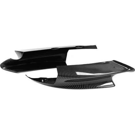 Paar Frontstoßstangenspoiler, Lippe, Deflektor, Splitter, passend für E90, E92, E93, M3 (2007–2012), Carbonfaser-Optik (1/5)