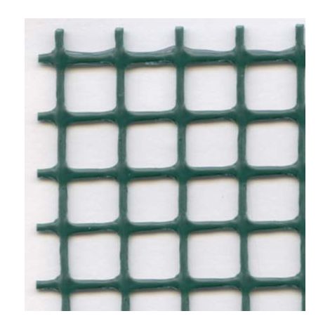 RETE PLASTICA BALCONE QUADRA TENAX  HDPE VERDE MM 10X10 H.CM 100 ML 50