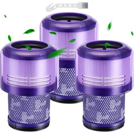 3er-Pack V11 Filter für Dyson - JORAIR Ersatzfilter für Dyson V11 Animal/Absolute/Torque Drive/Fluffy/Complete Pro V15 Detect SV14 Akku-Staubsauger. (1/4)