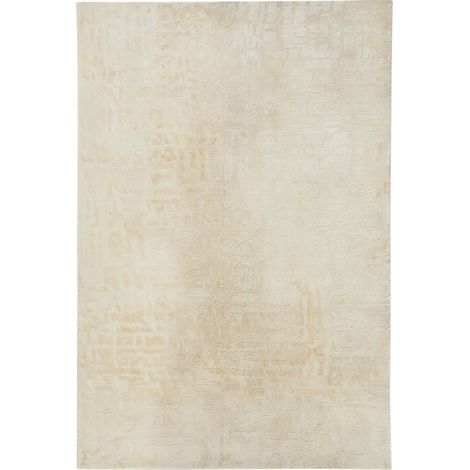 Teppich Row recyceltes Material warmweiß 100x150cm - Atmosphera créateur d'intérieur