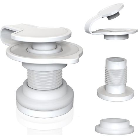 Tappo di scarico di ricambio per radiatore Coleman Xtreme, lunghezza stelo 2,5 cm. Kit di ricambio per tappo di scarico. Ricambi per refrigeratore. Codice articolo: R5214D607G.