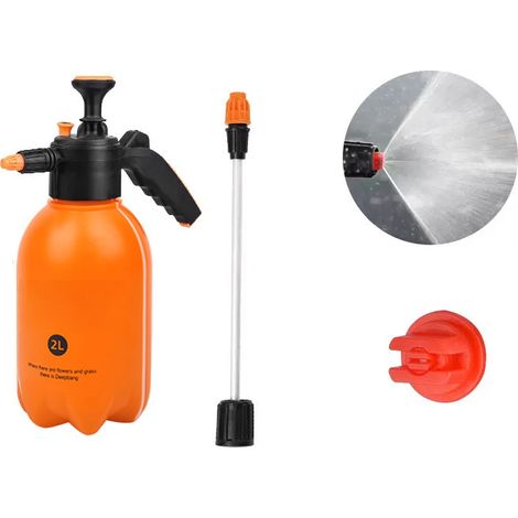 2-Liter-Gartenpumpensprüher, tragbarer Druckwassersprüher für Pflanzen, Rasensprüher, ideal zum Bewässern, Reinigen und Düngen. (1/5)